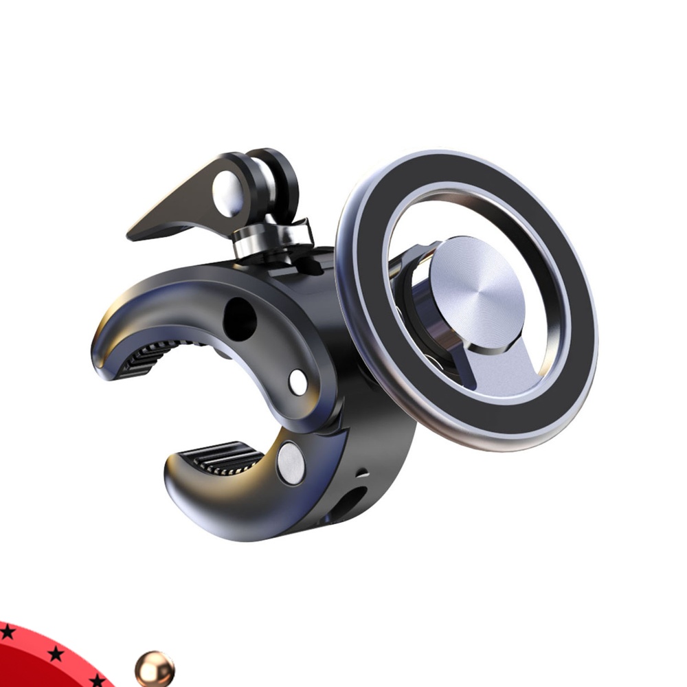 Stroller Accessories - Magnetic Phone Holder Clamp Mount with