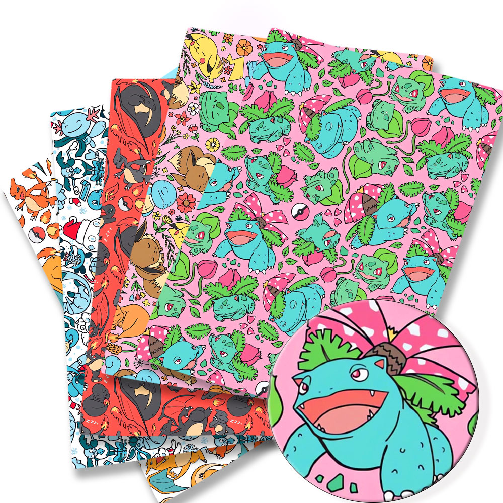 Baby Products In Japan - Pokemon Cartoon Fabric140*50cm Handmade Sewing Patchwork