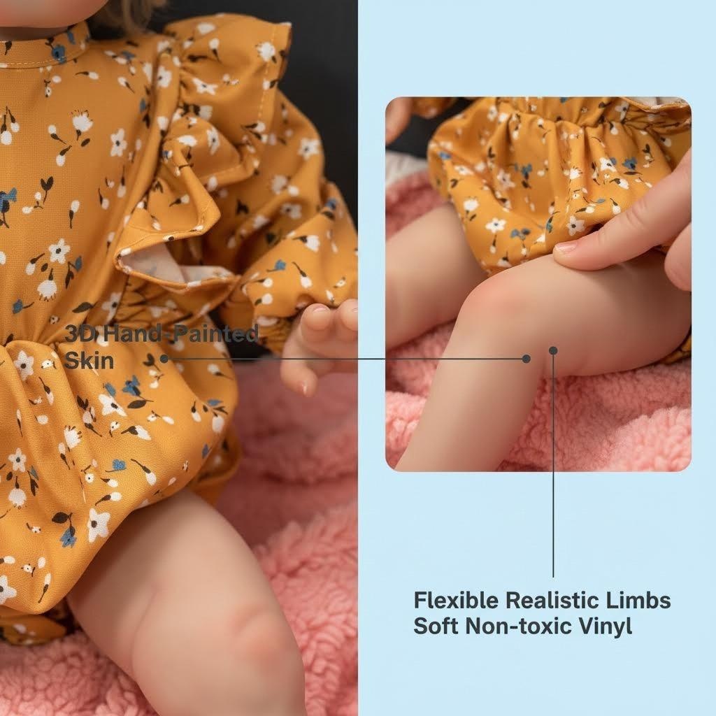60cm Reborn Ellie Realistic Ba - Baby Products For Skin recension och pris
