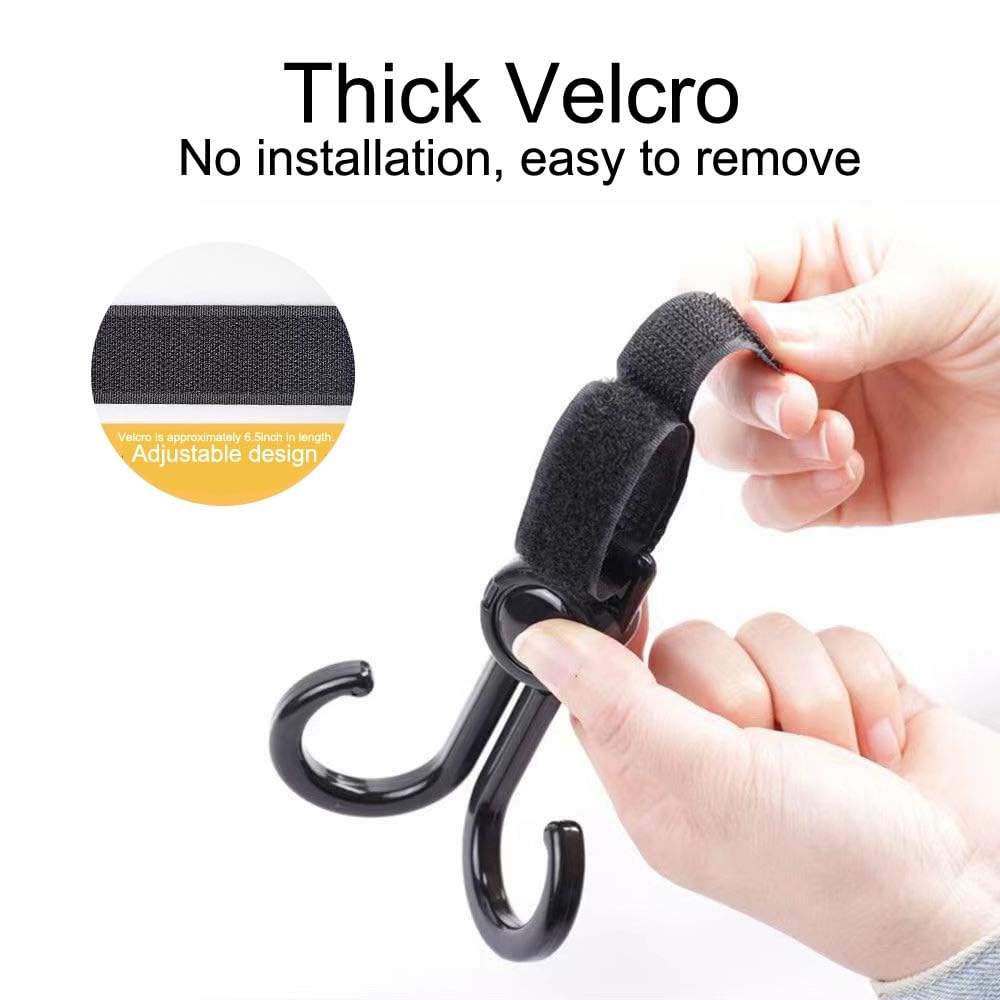2PCS Hooks for Stroller Car Sh - Stroller Accessories recension och pris