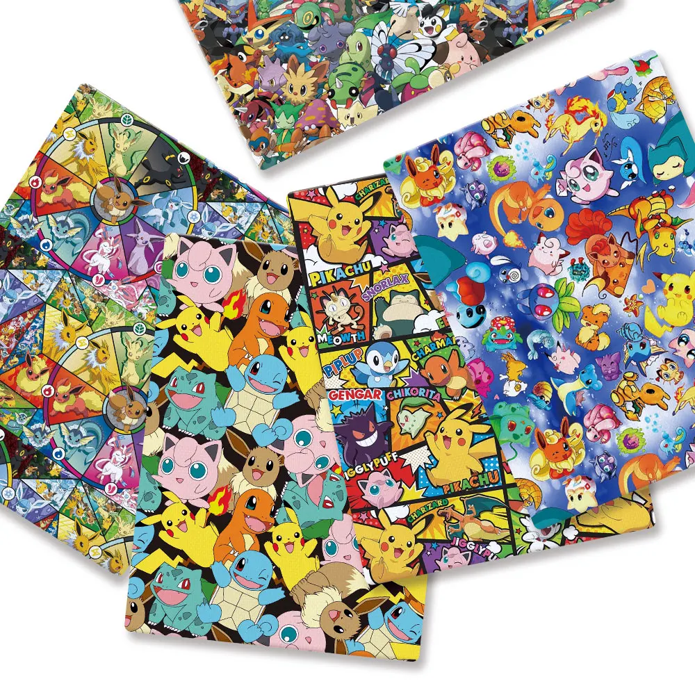 Pokemon Cartoon Fabric140*50cm - Baby Products In Japan recension och pris