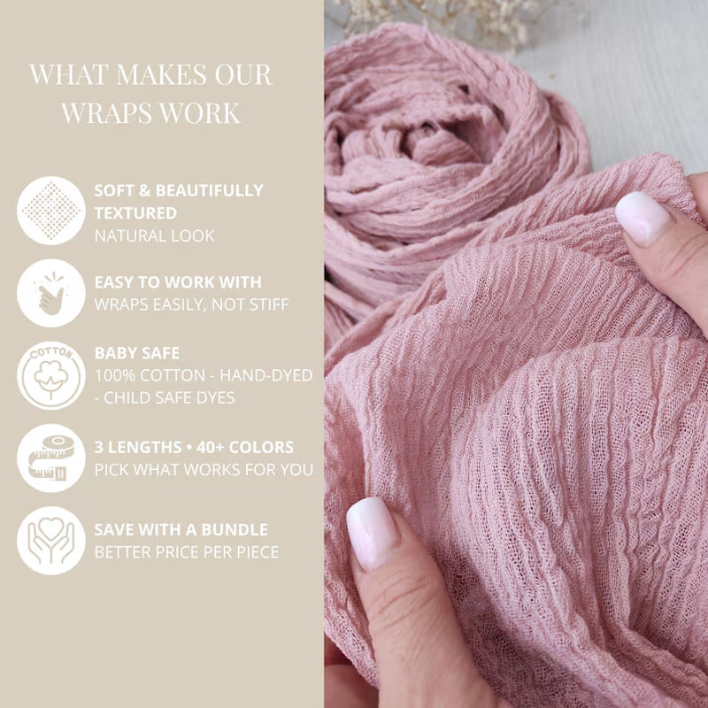 1pcs/ Newborn Photography Wrap - Baby Swaddle Blanket recension och pris