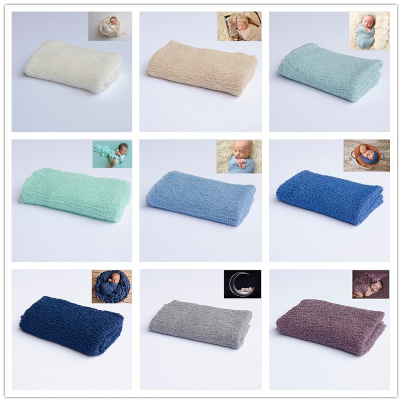 Newborn Photography Props Knit - Baby Swaddle Blanket recension och pris