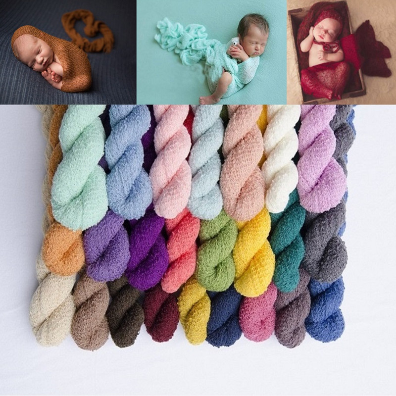 Newborn Photography Props Knit - Baby Swaddle Blanket recension och pris