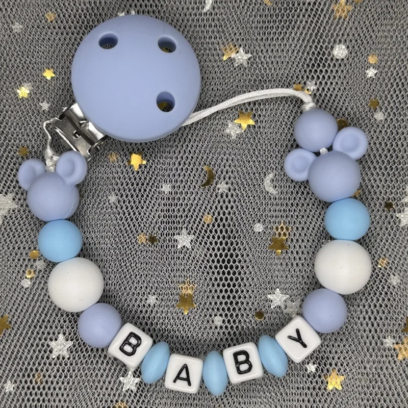 Baby Pacifier Clip Personalise - Baby Teethers recension och pris