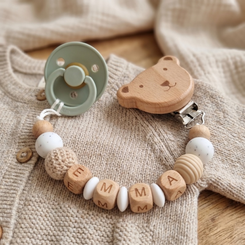 Personalized Pacifier Clip Cus - Baby Teethers recension och pris