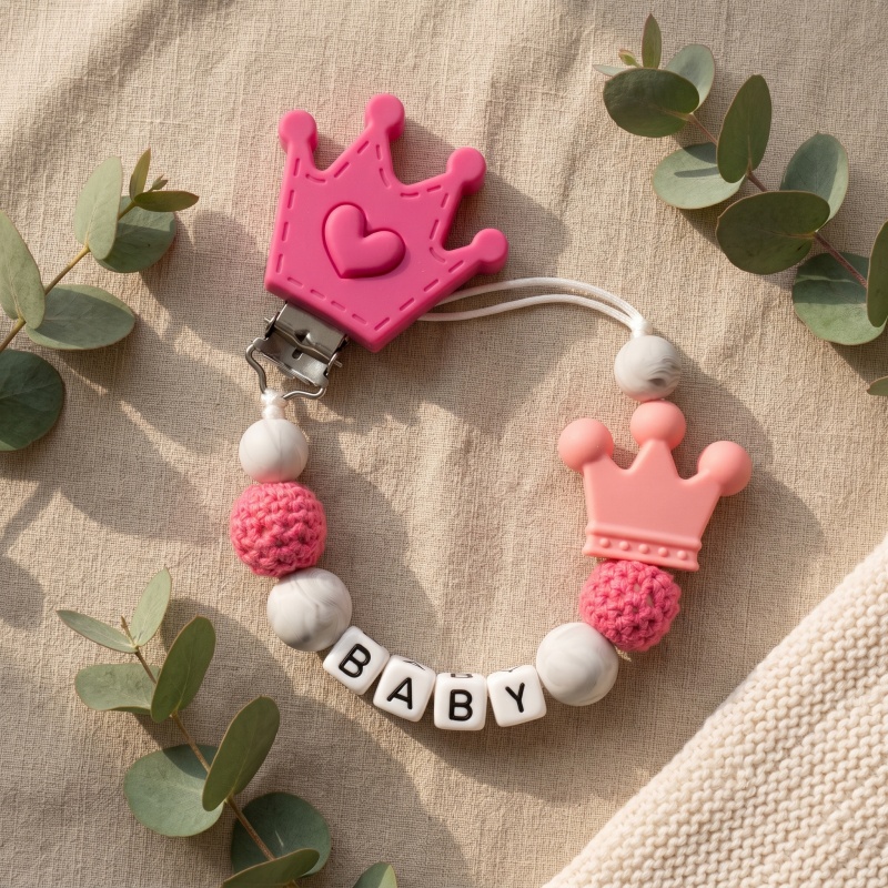 Personalized Baby Pacifier Cli - Baby Teethers recension och pris