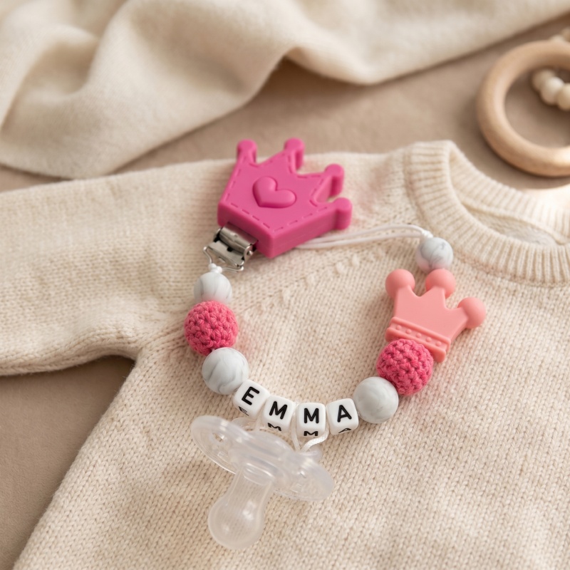 Personalized Baby Pacifier Cli - Baby Teethers recension och pris