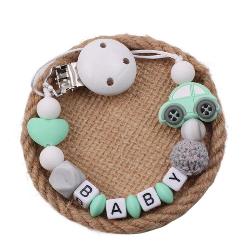 Cartoon Baby Pacifier Clips Ch - Baby Teethers recension och pris